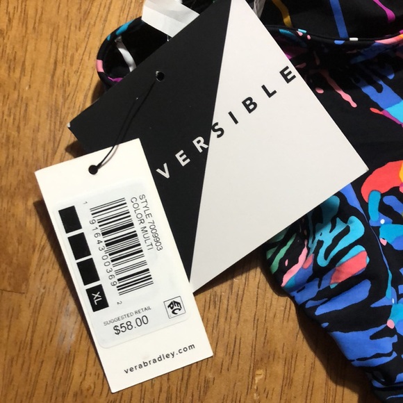 Vera Bradley Reversible 2 in 1 Swim Bottoms XL: 16/18 - Picture 10 of 11